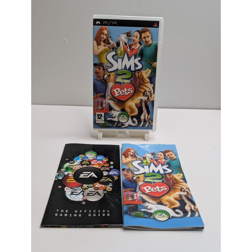 The Sims 2: Pets PSP (Sony PlayStation Portable, 2006) PEGI PAL CIB TESTED